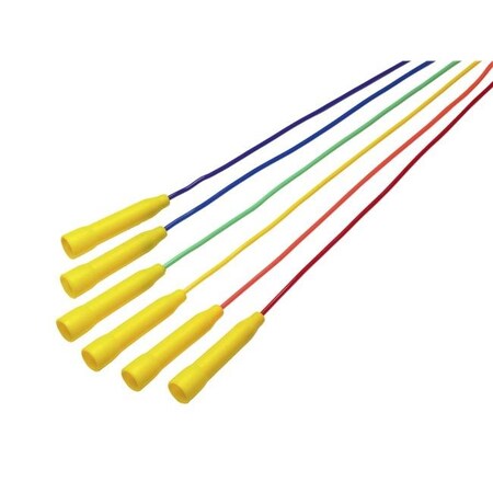 HWR Sportime Solid Jump Ropes44; 8 ft.44; Assorted Colors44; Set of 6